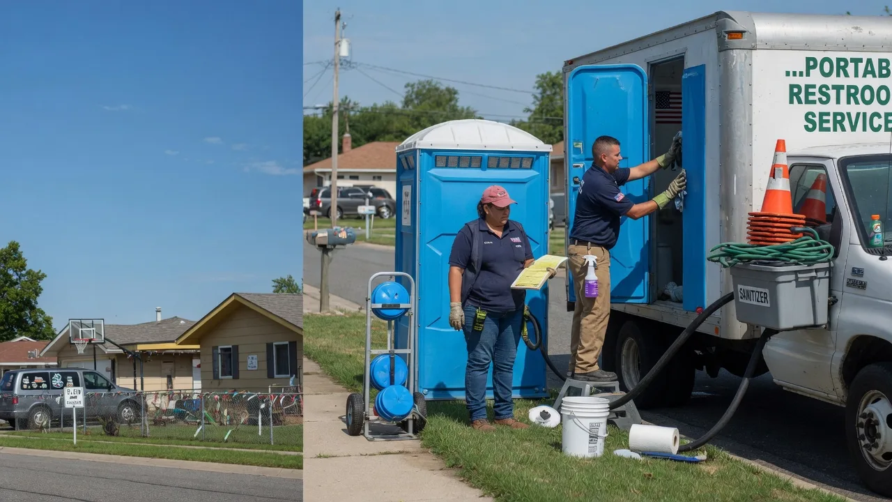 Portable Toilet Rental in Kidder, MO near me